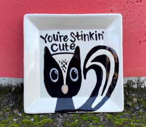 Studio City Skunk Plate