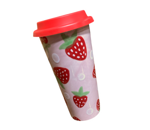 Studio City Strawberry Travel Mug