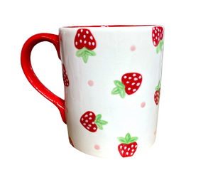 Studio City Strawberry Dot Mug