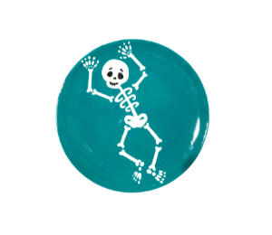 Studio City Jumping Skeleton Plate