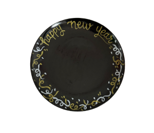 Studio City New Year Confetti Plate