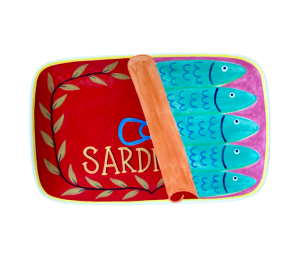 Studio City Sardines Dinner Plate
