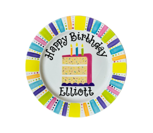 Studio City Birthday Cake Plate